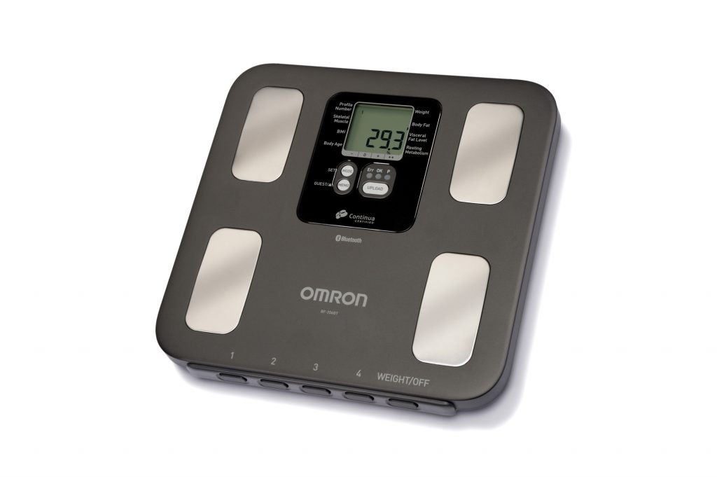 Váha s tukomerom OMRON BF206-BT s Bluetooth pripojením