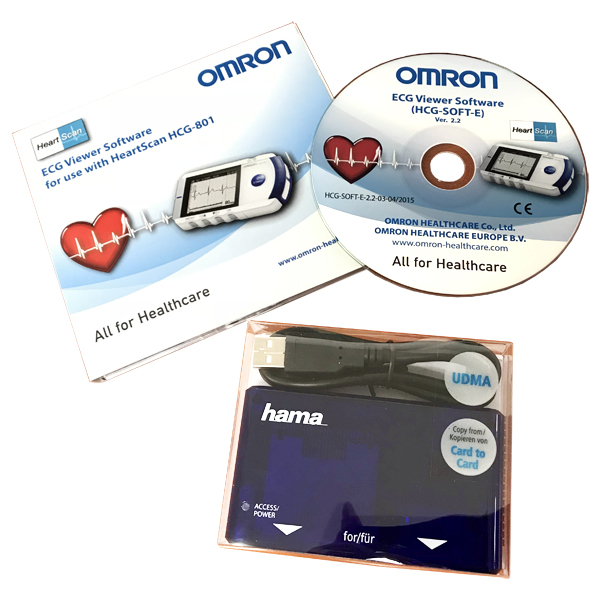 EKG OMRON HeartScan HCG-801 (rozširujúca sada)